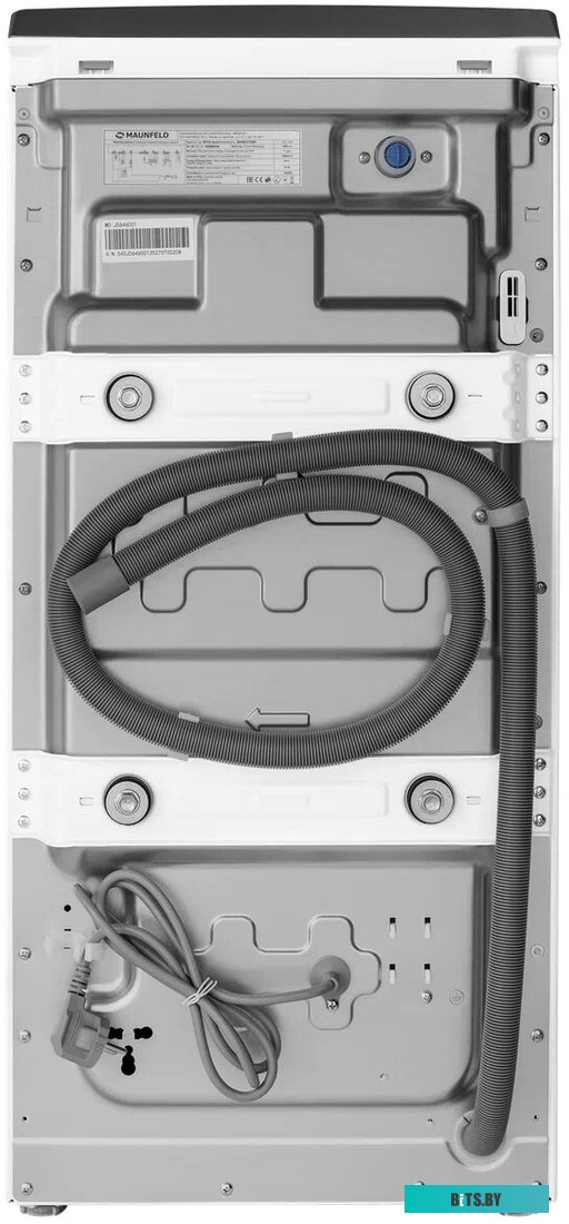 КА-00019775 Стиральная машина MAUNFELD MFWM127ISWH, с вертикальной загрузкой, с паром, 7кг, 1200об/мин, инверторная