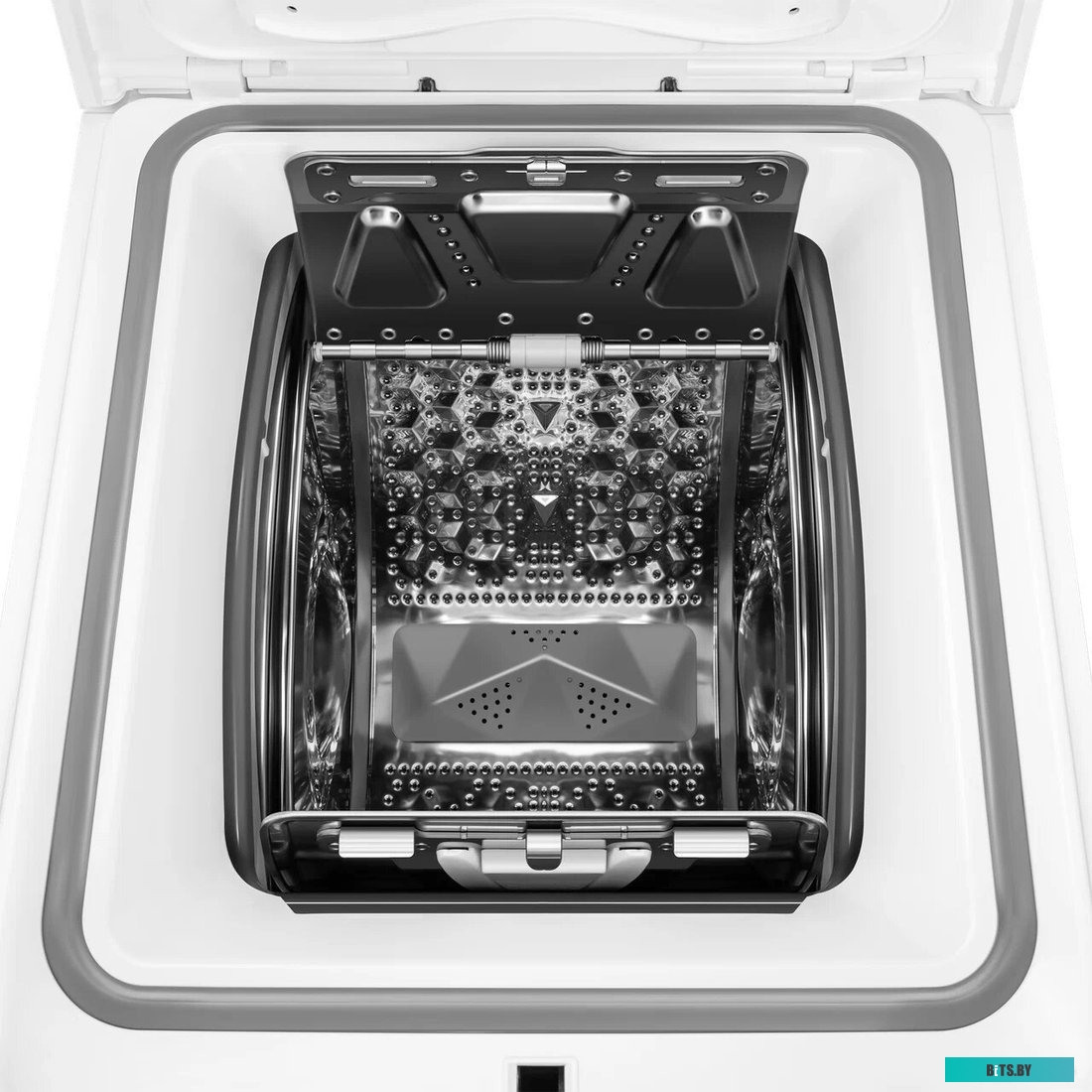 КА-00019775 Стиральная машина MAUNFELD MFWM127ISWH, с вертикальной загрузкой, с паром, 7кг, 1200об/мин, инверторная