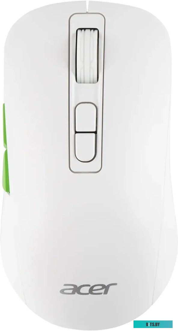 Мышь беспроводная Acer OMR311, 2400dpi, 600 мАч, Bluetooth/Wireless/USB Type-C, RGB, Белый ZL.MCECC.034 ZL.MCECC.034