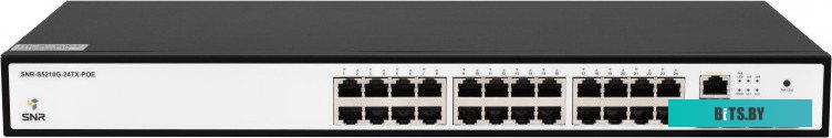 SNR Управляемый коммутатор уровня 2+, 20 портов 100/1000Base-X SFP, 4 порта Combo 10/100/1000Base-T|100/1000Base-X SFP, 4 порта 1/10G SFP+, встроенный