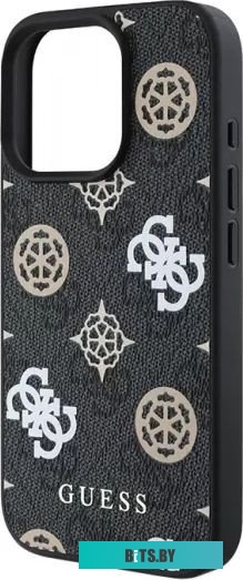 GUHMP16LP4PWPK Guess PU 4G Colored Peony (MagSafe) для iPhone 16 Pro GUHMP16LP4PWPK