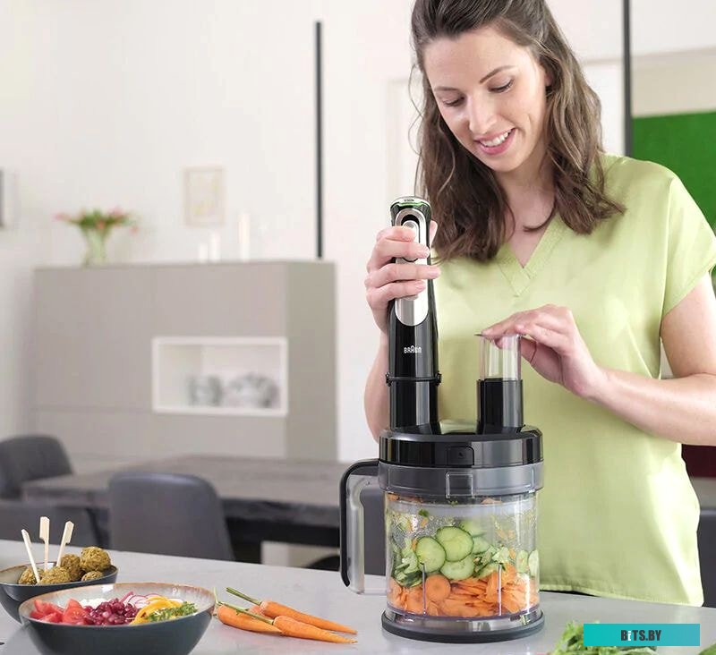 MQ9187XLI Блендер погружной Braun MQ9187XLI 1200Вт черный