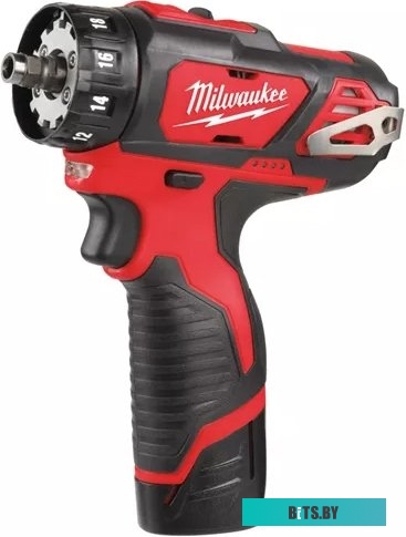 Milwaukee M12 BDDXKIT-202C 4933447836 (с 2-мя АКБ, кейс)