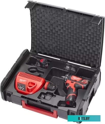 Milwaukee M12 BDDXKIT-202C 4933447836 (с 2-мя АКБ, кейс)
