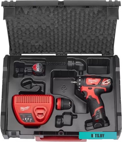 Milwaukee M12 BDDXKIT-202C 4933447836 (с 2-мя АКБ, кейс)