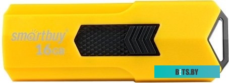 USB накопитель (Флешка) Smart Buy Stream 16GB (желтый) <SB16GBST-Y>