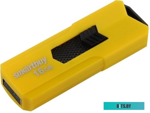 USB накопитель (Флешка) Smart Buy Stream 16GB (желтый) <SB16GBST-Y>