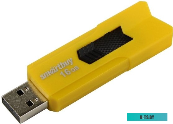 USB накопитель (Флешка) Smart Buy Stream 16GB (желтый) <SB16GBST-Y>
