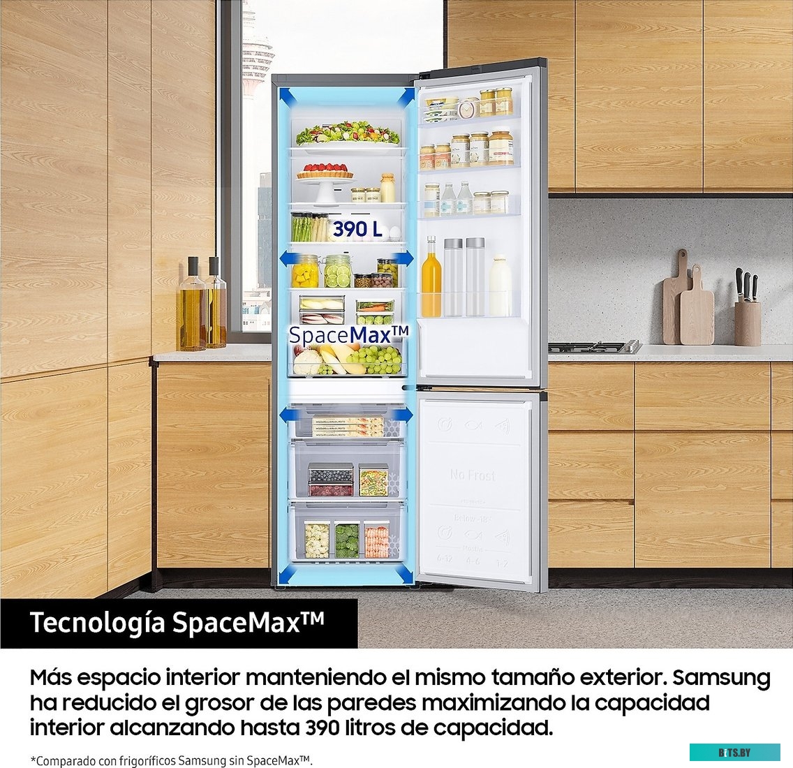 Холодильник Samsung RB38C600DSA/EF 2-хкамерн. серебристый RB38C600DSA/EF