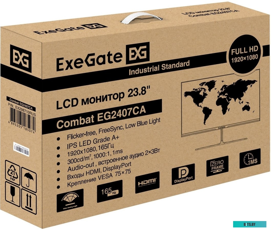 Серверный корпус ExeGate Pro 3U400-07 <RM 19", высота 3U, глубина 400, БП 400ADS, 2*USB> <EX298415RUS> EX298415RUS
