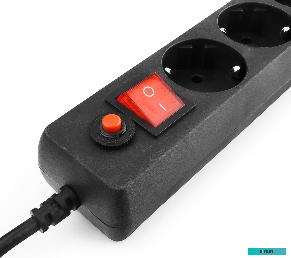 Сетевой фильтр Гарнизон ECL-5-UPS-W-1.8 для ИБП, 5р, 10А, 1.8м, ур.защиты 4, белый, пакет ECL-5-UPS-W-1.8