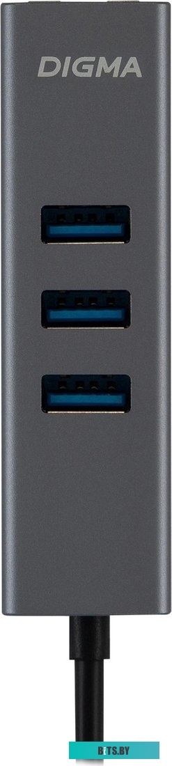 Сетевой адаптер Gigabit Ethernet Digma DLA-GEUCH3 USB 3.0 DLA-GEUCH3