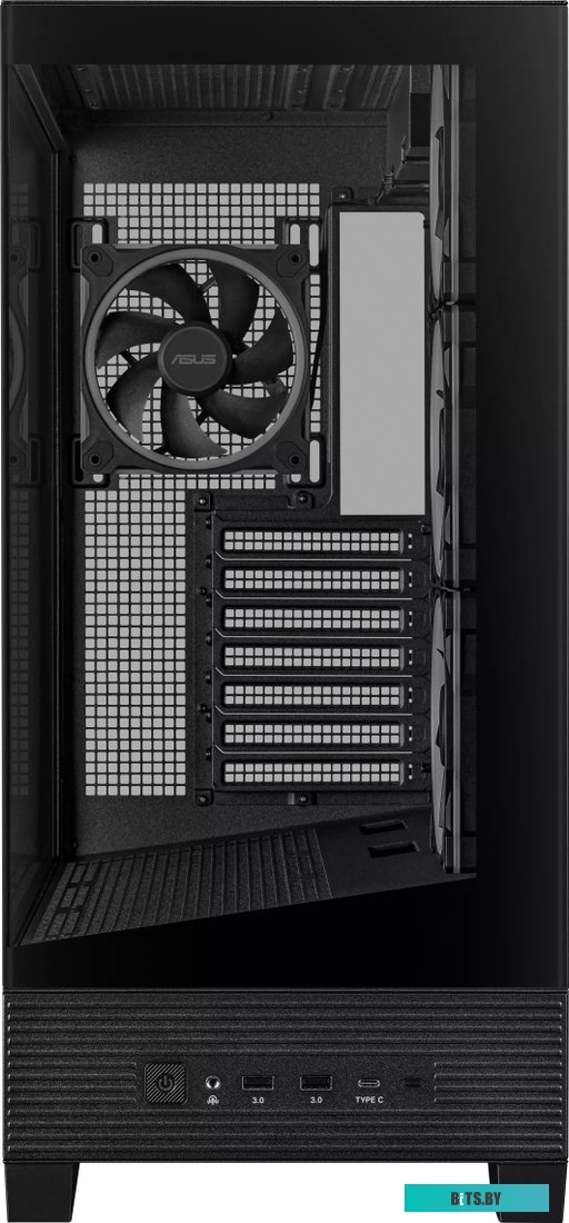Корпус ASUS TUF GAMING GT302 TG ARGB BLACK (90DC00I0-B19000) GT302/ARGB FANS/BLK 90DC00I0-B19000