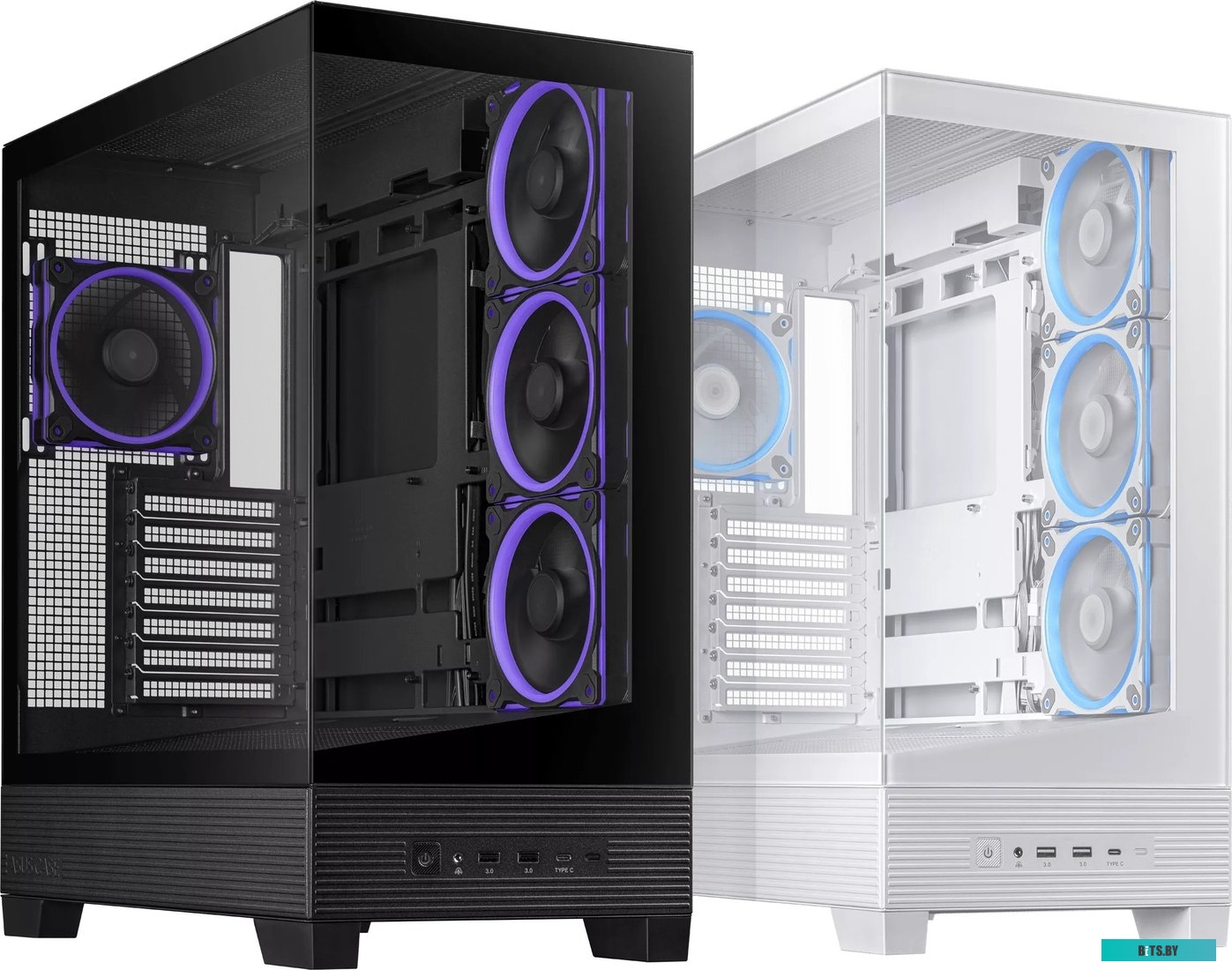 Корпус ASUS TUF GAMING GT302 TG ARGB BLACK (90DC00I0-B19000) GT302/ARGB FANS/BLK 90DC00I0-B19000