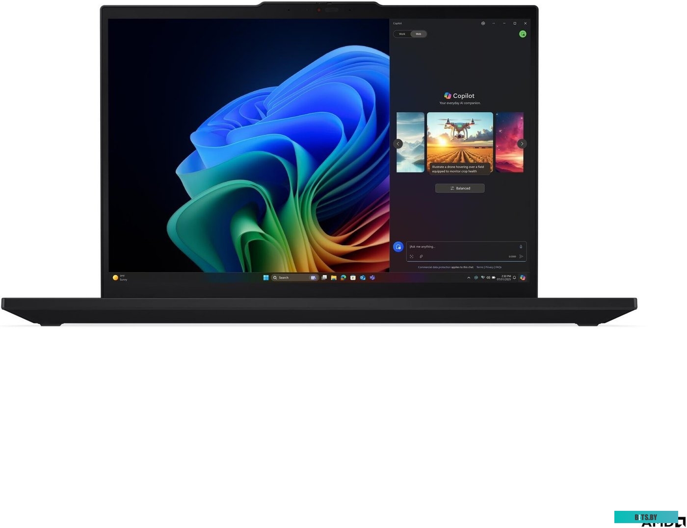 Ноутбук Lenovo ThinkPad T16 Gen 4 16" WUXGA 21QN0049FW