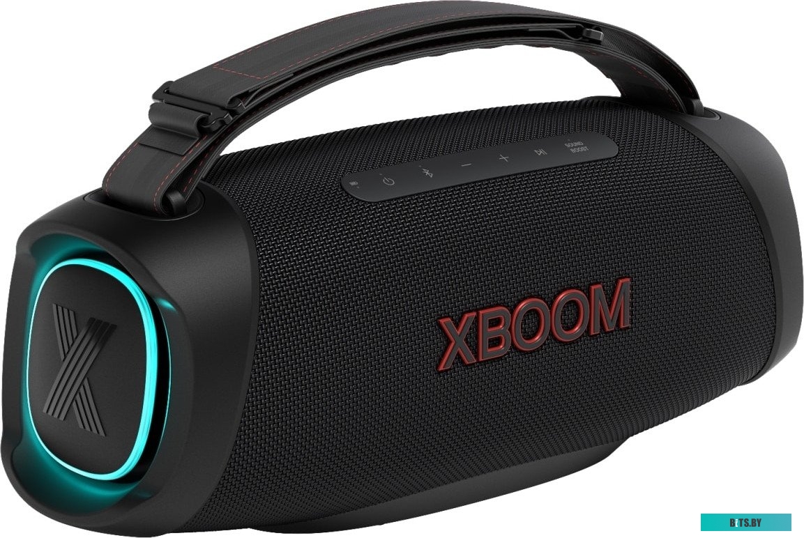 Колонка порт. LG XG8T черный 120W 2.1 BT XG8T