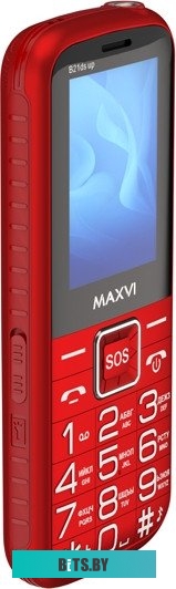 Мобильный телефон Maxvi B21ds (красный)