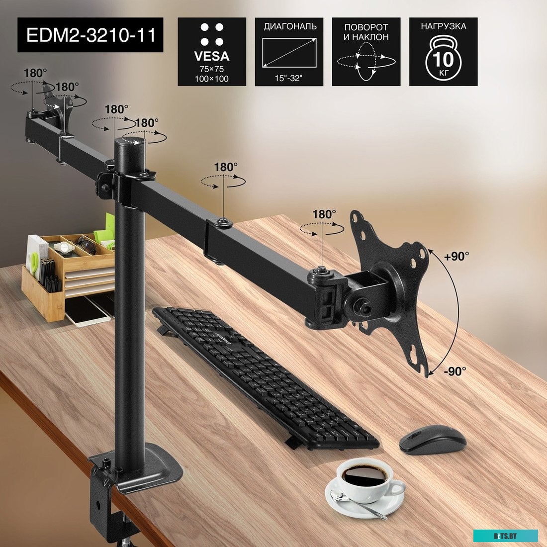 Вентилятор 24В DC ExeGate EX04010S3P-24 (40x40x10 мм, Sleeve bearing (подшипник скольжения), 3pin, 7500RMP, 38,5dBA) <EX297063RUS> EX297063RUS