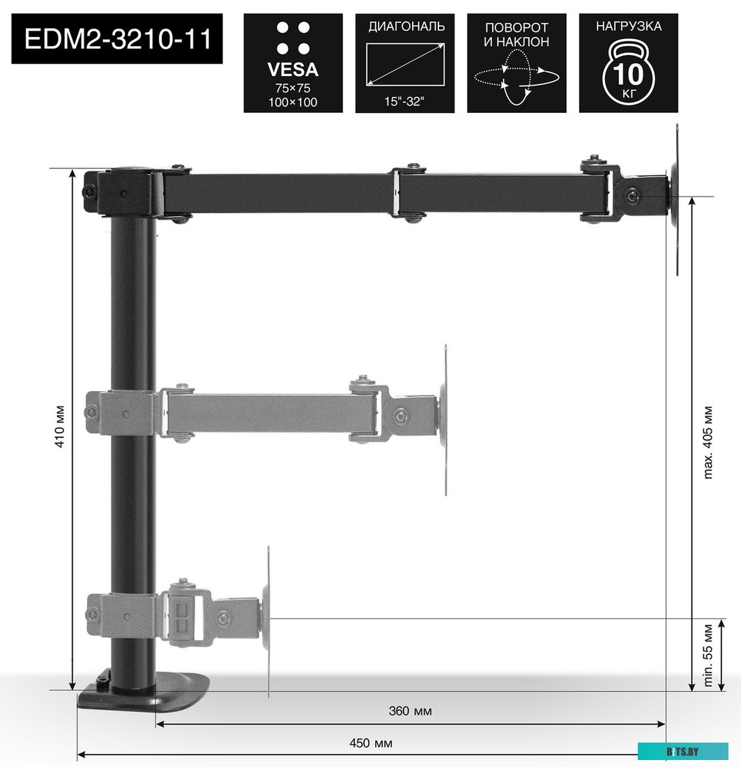 Вентилятор 24В DC ExeGate EX04010S3P-24 (40x40x10 мм, Sleeve bearing (подшипник скольжения), 3pin, 7500RMP, 38,5dBA) <EX297063RUS> EX297063RUS