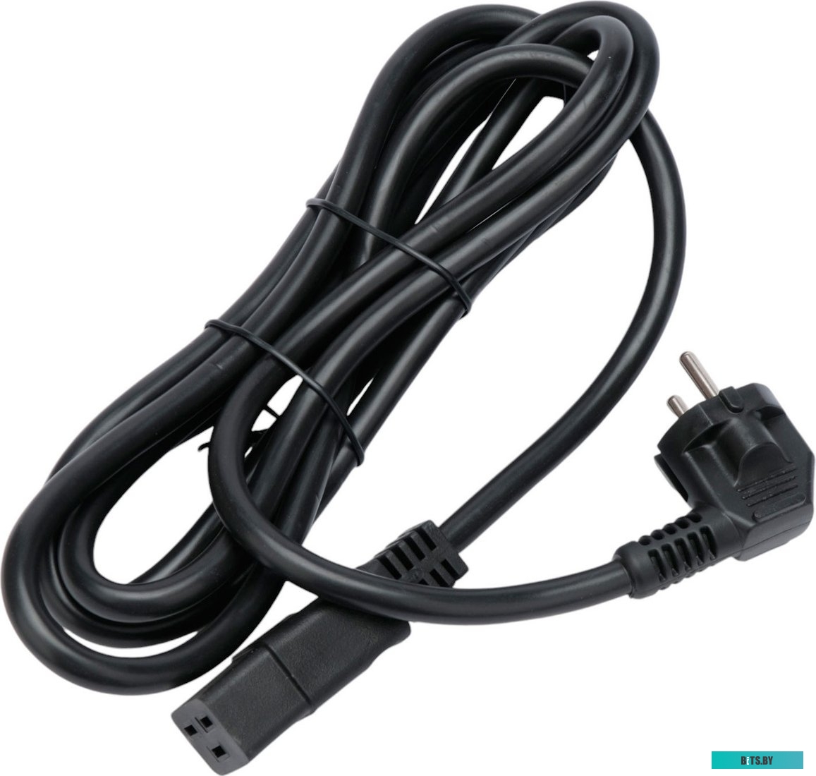 Кабель питания Cablexpert PC-S22-C19-2.5-3M Schuko-C19, 3x2.5мм2, 16A, с заземлением, медь, 3м, черный, пакет PC-S22-C19-2.5-3M