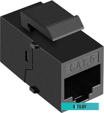 Модуль проходной ExeGate CP45-KJ-UC6 (RJ45-RJ45 формата Keystone Jack, Кат.6, неэкранированный) <EX297269RUS> EX297269RUS