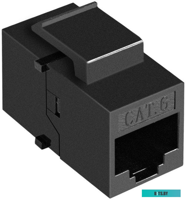 Модуль проходной ExeGate CP45-KJ-UC6 (RJ45-RJ45 формата Keystone Jack, Кат.6, неэкранированный) <EX297269RUS> EX297269RUS