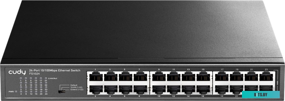 Коммутатор Cudy FS1024 (L2) 24x100Мбит/с неуправляемый FS1024