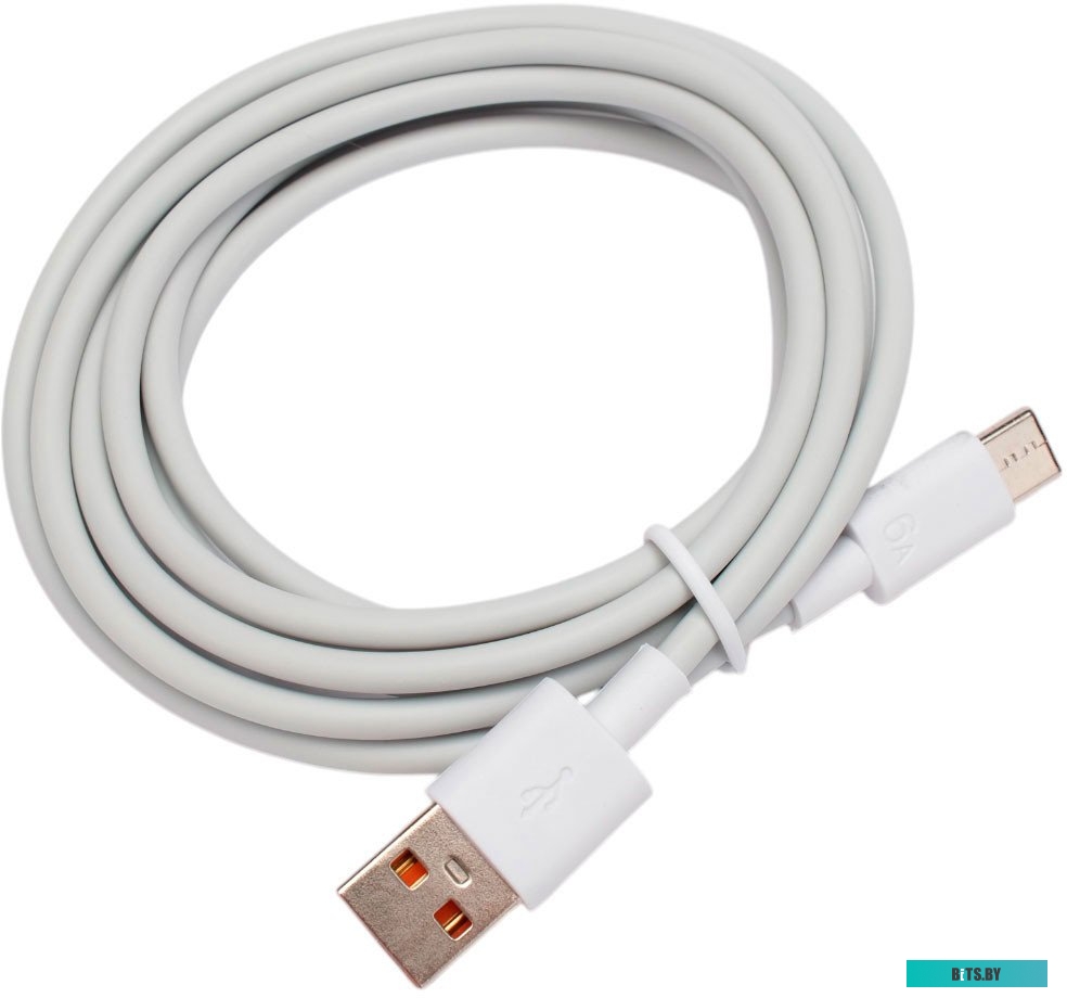 Кабель USB 2.0 Cablexpert CC-USB2-AMCM-66W-1.8M-W AM/Type-C, 6A, 66Вт, QC3.0, медь, 1.8м, белый, пакет CC-USB2-AMCM-66W-1.8M-W