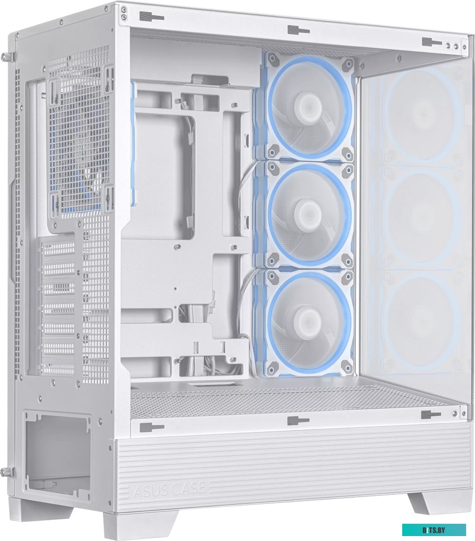 Корпус ASUS TUF GAMING GT302 TG ARGB WHITE/ GT302/ARGB FANS/WHT (90DC00I3-B19000) 90DC00I3-B19000