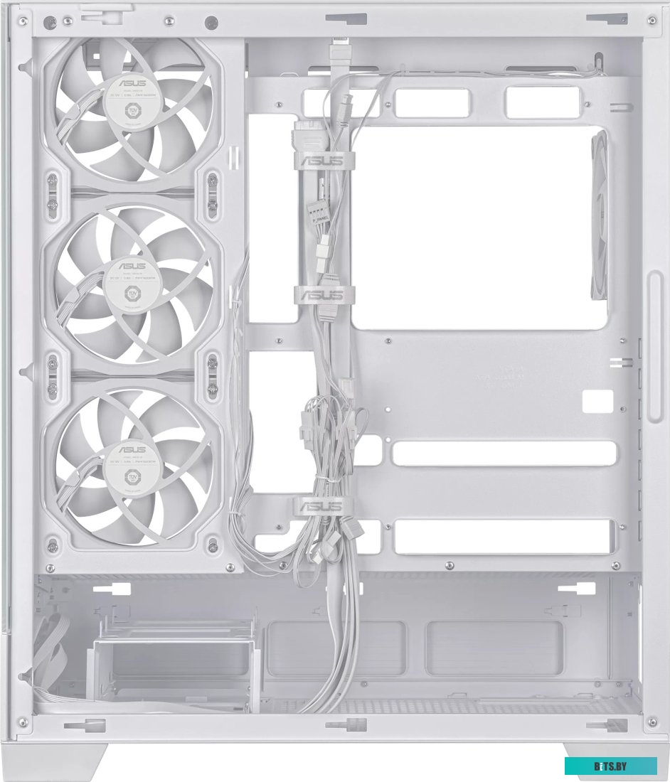 Корпус ASUS TUF GAMING GT302 TG ARGB WHITE/ GT302/ARGB FANS/WHT (90DC00I3-B19000) 90DC00I3-B19000