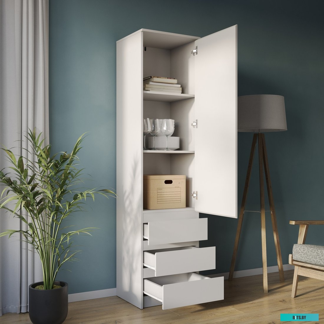 72678 Чехол (клип-кейс) BORASCO для Tecno Spark 20/20C/Go 2024/Pop 8, лавандовый [72678]