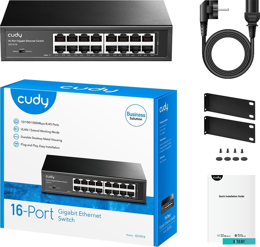 Коммутатор CUDY GS1016