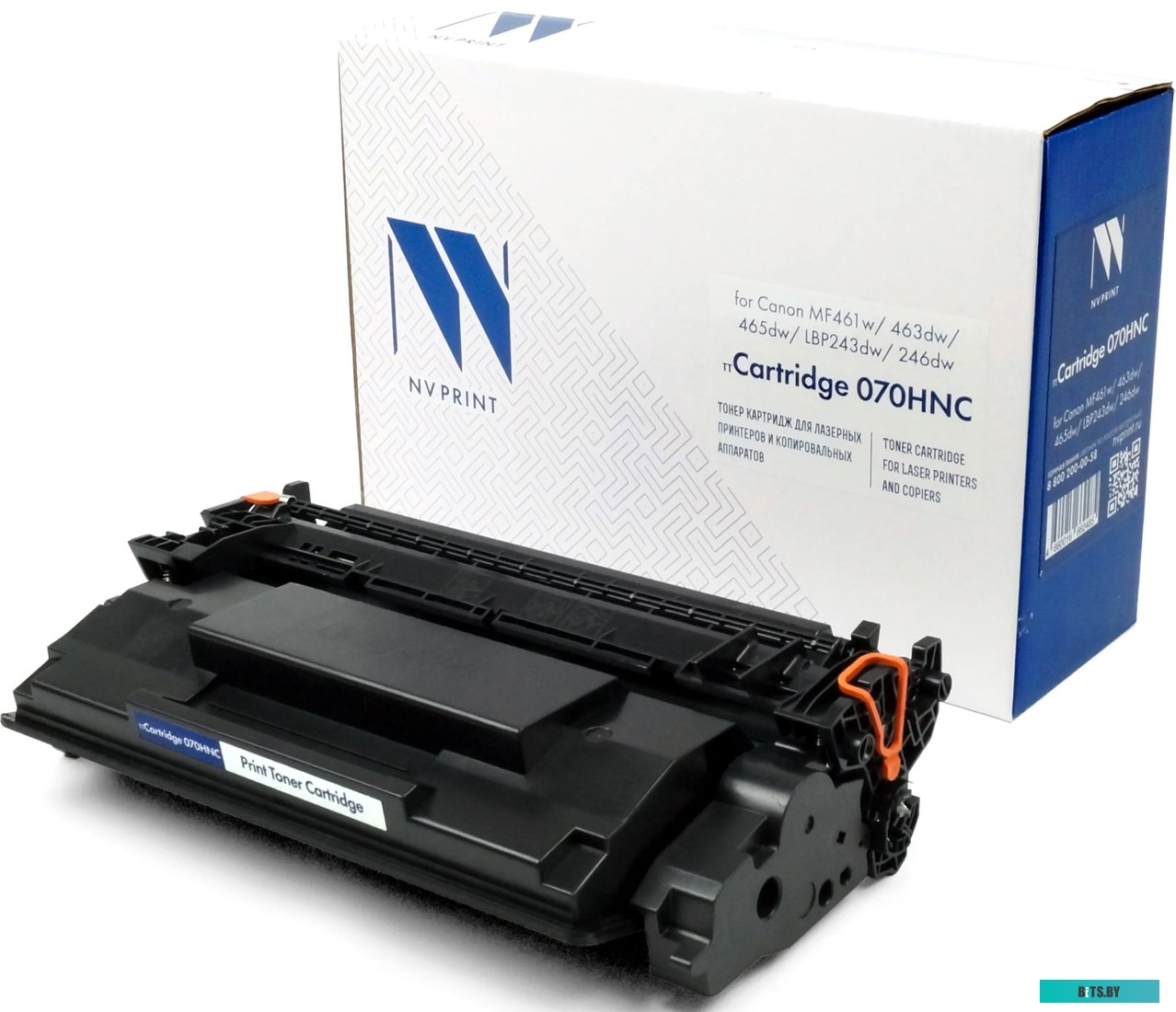 NV Print NV-070NC || Ресурс: 3000 страниц, цвет: черный, тип: лазерный, совместим с: Canon MF461w, 463dw, 465dw, LBP243dw, 246dw, без чипа, NV-070NC N