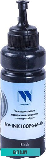 Чернила 103 (NV-C13T00S14A) для Epson L1110, L3100 (70 мл) Black (в коробке) совместимые NV-C13T00S14A