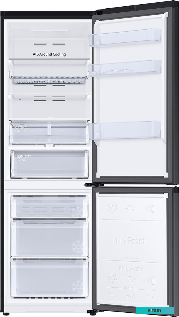 Холодильник Samsung RB34C675EBN/EF 2-хкамерн. черный инвертер RB34C675EBN/EF