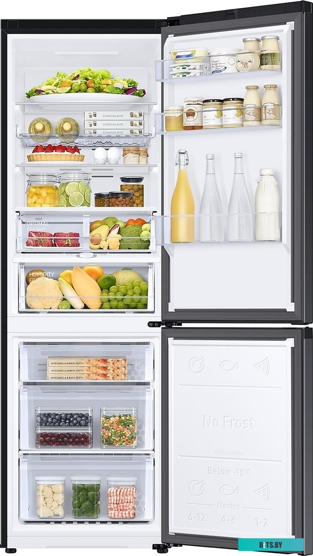 Холодильник Samsung RB34C675EBN/EF 2-хкамерн. черный инвертер RB34C675EBN/EF
