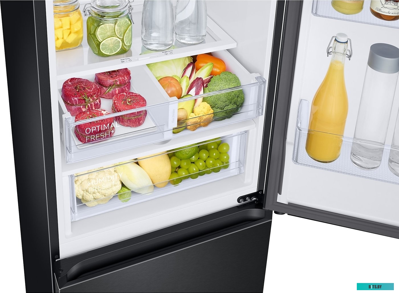 Холодильник Samsung RB34C675EBN/EF 2-хкамерн. черный инвертер RB34C675EBN/EF