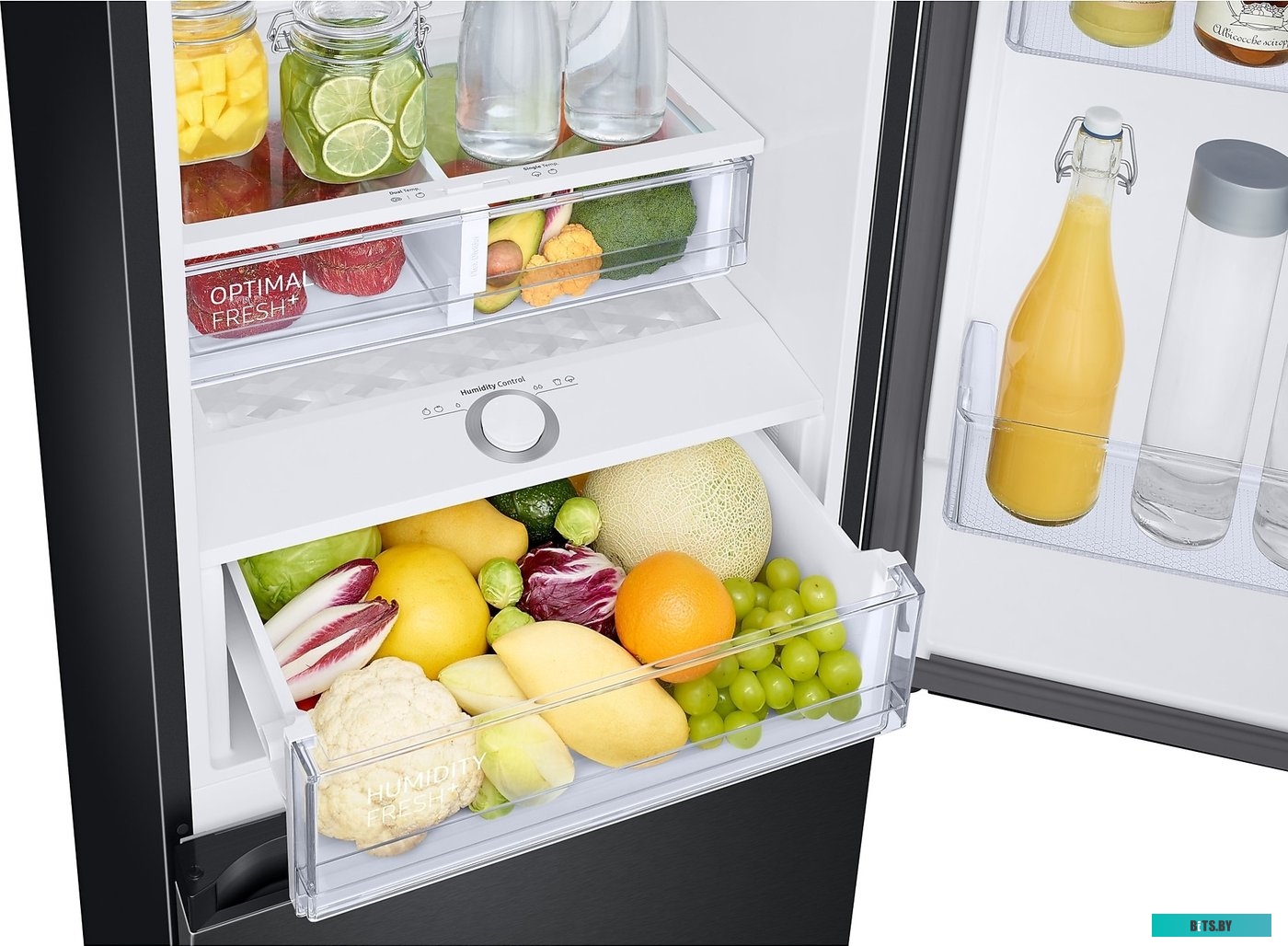 Холодильник Samsung RB34C675EBN/EF 2-хкамерн. черный инвертер RB34C675EBN/EF