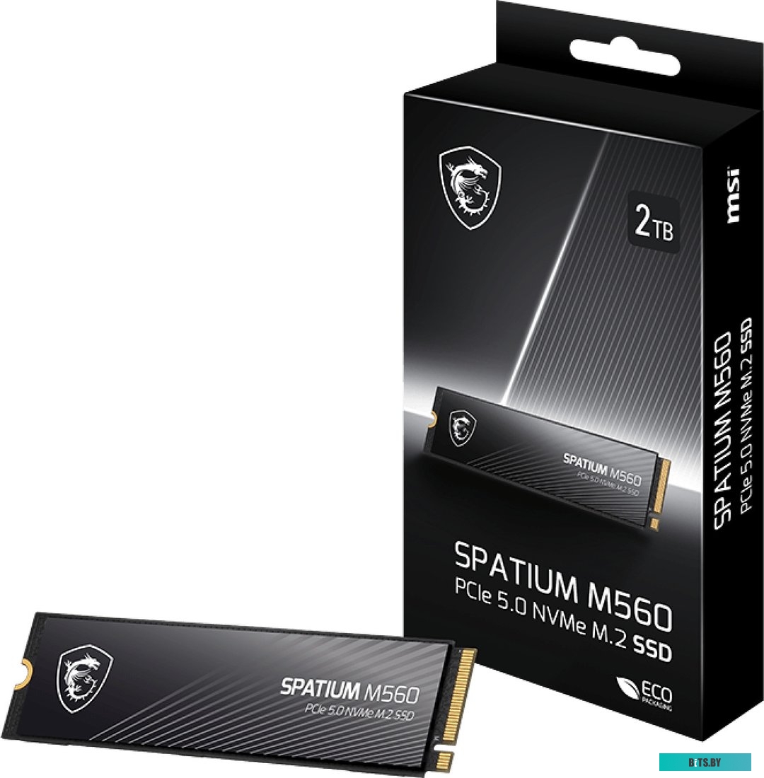Твердотельный накопитель SSD MSI M.2 2280 2TB SPATIUM M560 Client SSD S78-440Q940-P83 S78-440Q940-P83