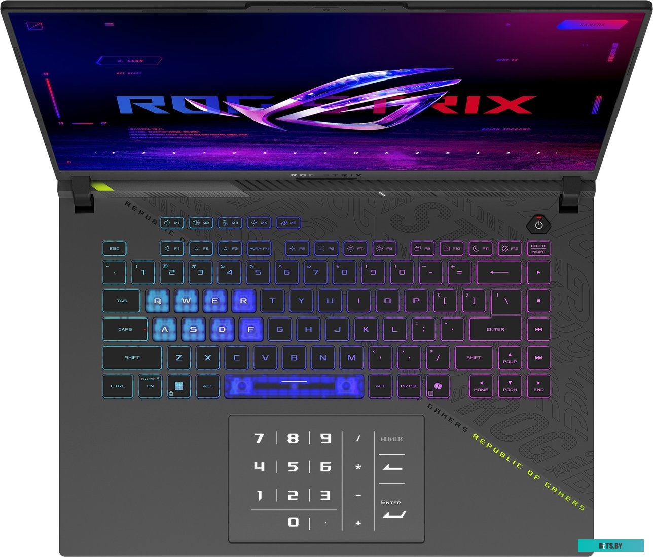Ноутбук ASUS ROG Strix G16 G614FR-RV008 Eclipse Gray (90NR0NK7-M000B0) 90NR0NK7-M000B0