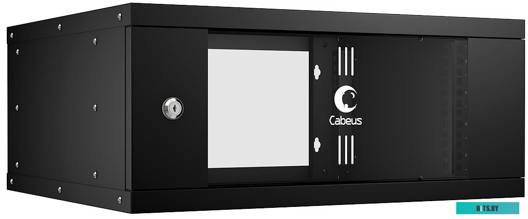 WSC-05D-12U55/45 Cabeus WSC-05D-12U55/45 Шкаф телекоммуникационный настенный 19" 12U, серия LIGHT разборный, дверь стекло, цвет серый