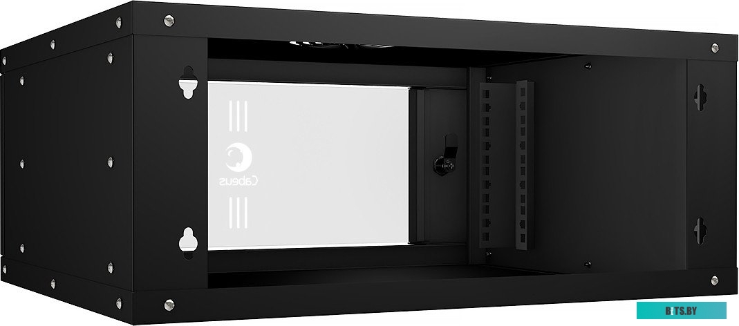 WSC-05D-12U55/45 Cabeus WSC-05D-12U55/45 Шкаф телекоммуникационный настенный 19" 12U, серия LIGHT разборный, дверь стекло, цвет серый