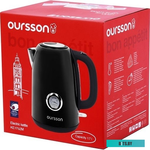 KE1752M/GA Чайник электрический Oursson KE1752M, 2200Вт, зеленый