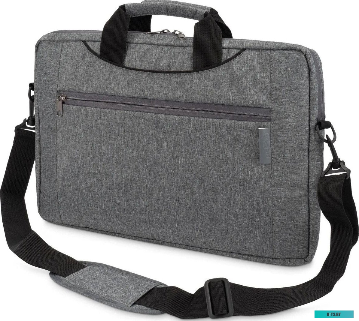 PCP15B2GY Сумка для ноутбука 15.6" PC Pet PCP15B2GY серый/черный полиэстер