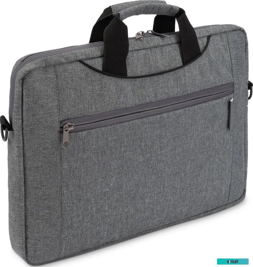 PCP15B2GY Сумка для ноутбука 15.6" PC Pet PCP15B2GY серый/черный полиэстер