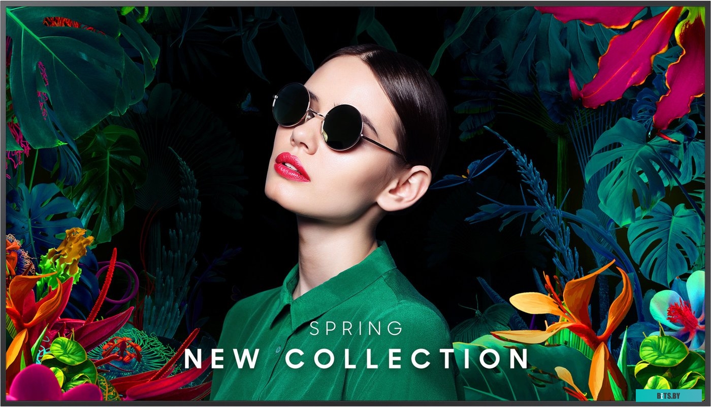 LH50QMBEBGCXCI Панель Samsung 50" QM50B черный E-LED BLU LED 8ms 16:9 HDMI M/M матовая 500cd 178гр/178гр 3840x2160 4K USB 13.4кг