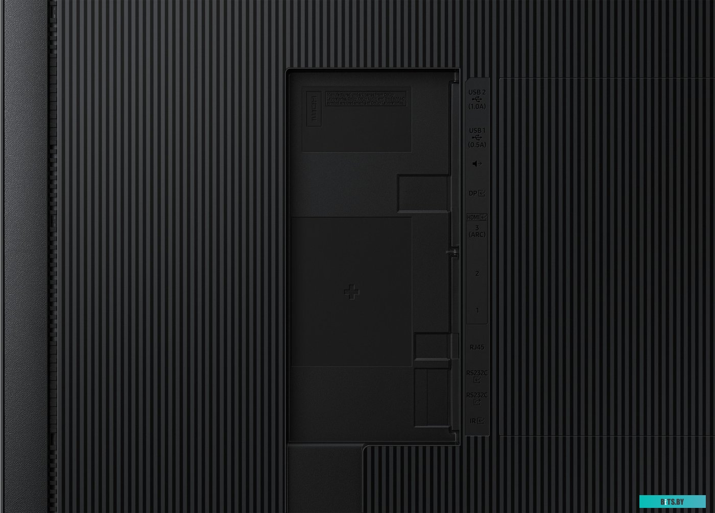 LH50QMBEBGCXCI Панель Samsung 50" QM50B черный E-LED BLU LED 8ms 16:9 HDMI M/M матовая 500cd 178гр/178гр 3840x2160 4K USB 13.4кг