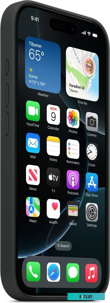 Чехол (клип-кейс) Apple для Apple iPhone 16 Pro, черный [myyj3zm/a] MYYJ3ZM/A