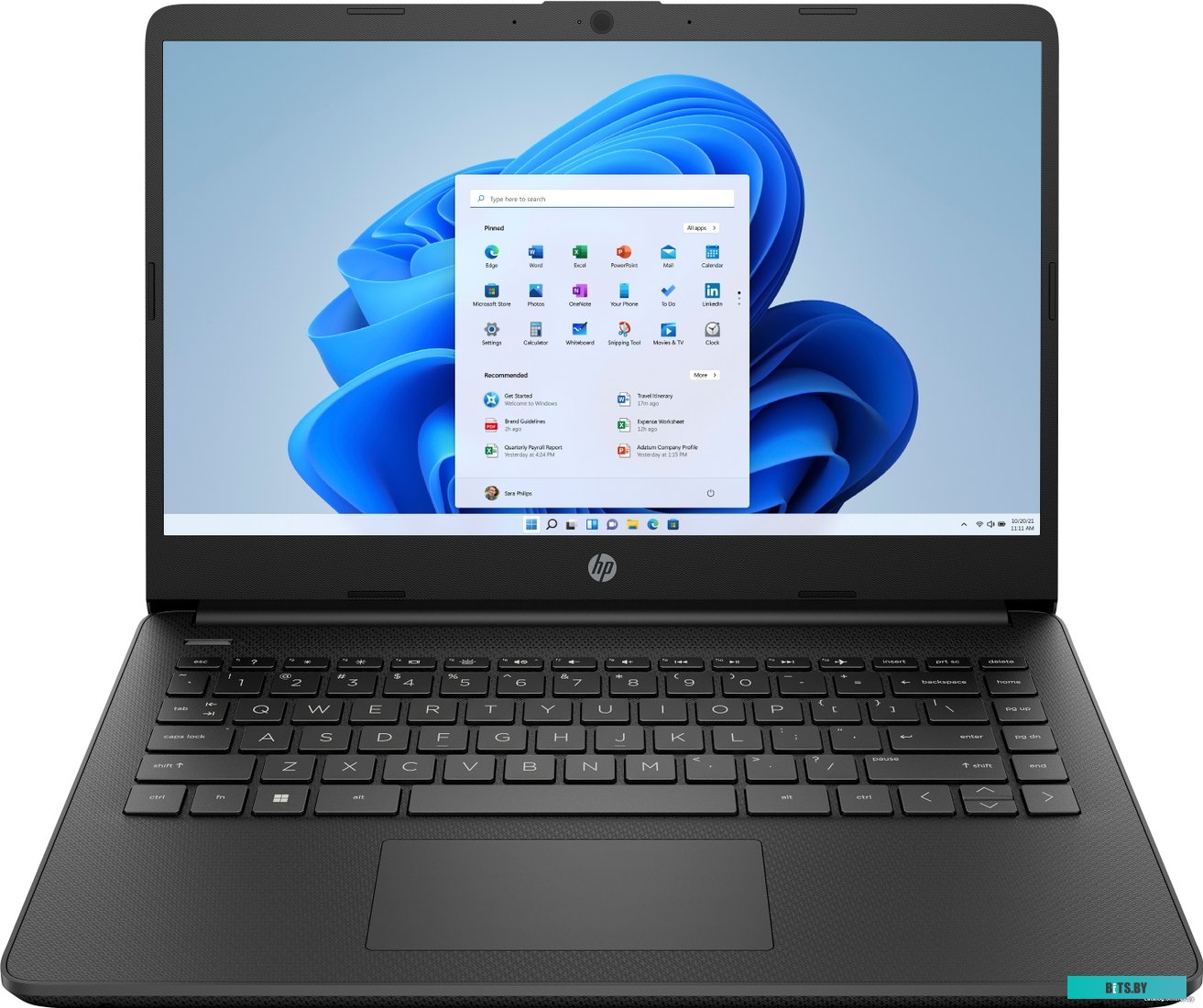 Ноутбук HP 14s-dq4001ny 61Q86EA (клавиатура без кириллицы)