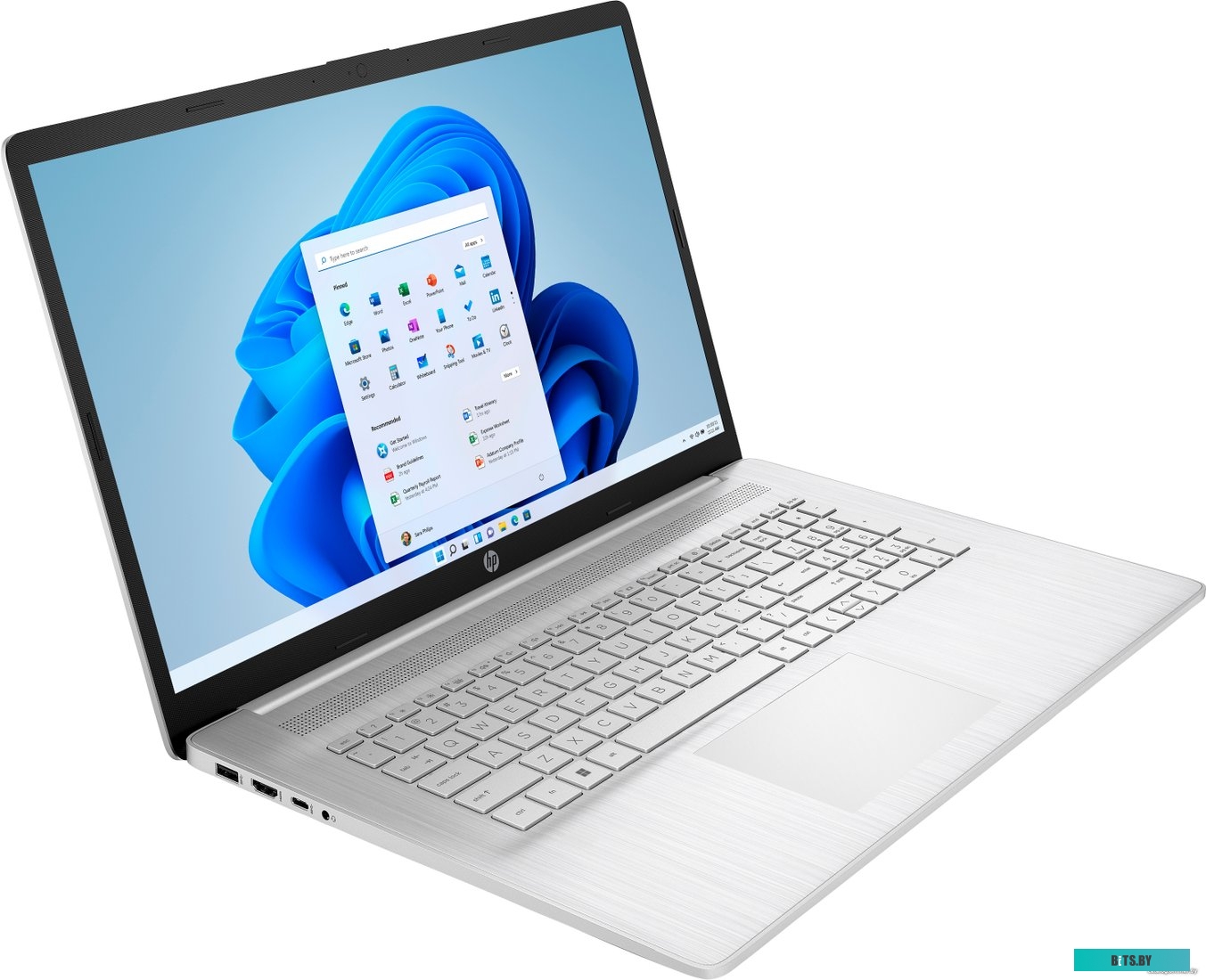 Ноутбук HP 17-cn2024nw 712R1EA (клавиатура без кириллицы)